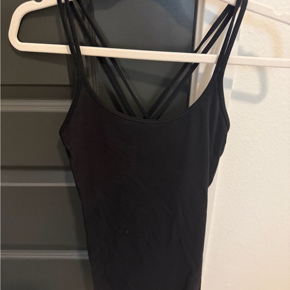 Lululemon Black Strappy Women's Top
